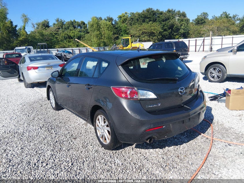 2012 Mazda 3 VIN JM1BL1L76C1656393 IAAI salvage auction — NORMAL WEAR, Clear (Alabama), sold $350 on 2026-10-12 (photo 3)