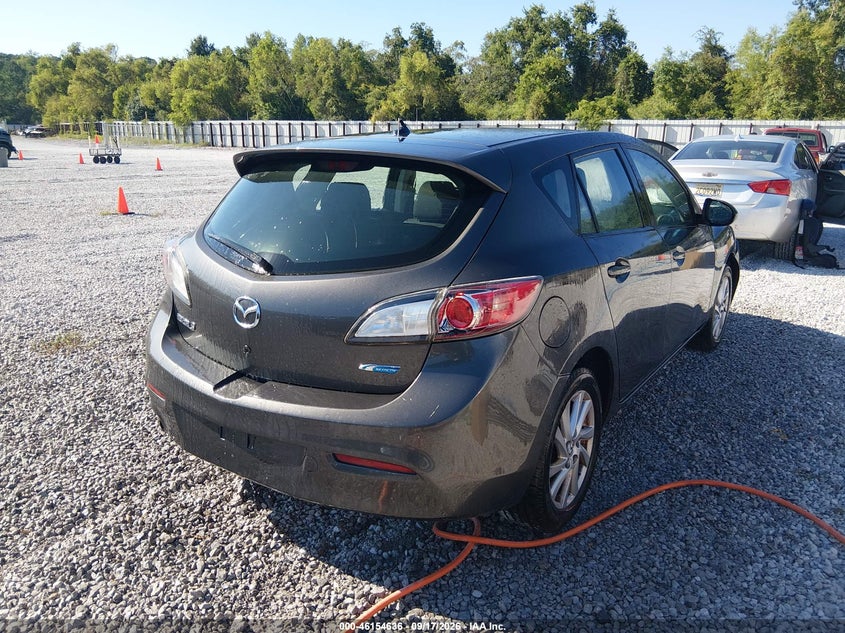 2012 Mazda 3 VIN JM1BL1L76C1656393 IAAI salvage auction — NORMAL WEAR, Clear (Alabama), sold $350 on 2026-10-12 (photo 4)
