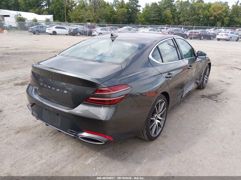 2026 Genesis G70 VIN KMTG14SC7TU175452 IAAI salvage auction — SIDE, Enterprise Vehicles Clear Only (Maryland), sold $22,250 on 2026-10-02 (photo 4)