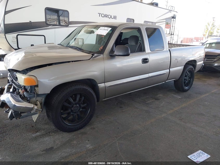 2003 Gmc Sierra 1500 VIN 2GTEC19T131132287 IAAI salvage auction — FRONT END, Salvage (California), sold $425 on 2026-10-07 (photo 2)