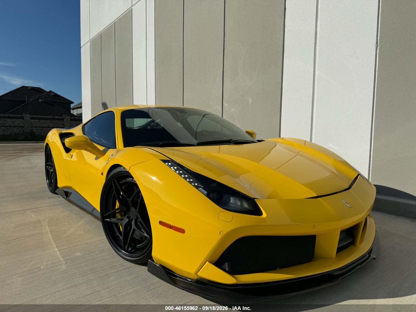 2017 Ferrari 488 VIN ZFF79ALA1H0224115 — IAAI salvage auction photo