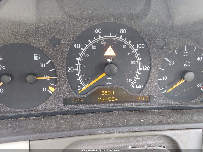 1996 Mercedes-benz E-class VIN WDBJF20F3TJ008741 IAAI salvage auction — NORMAL WEAR, Clear (Virginia), sold $0 on 2026-10-26 (photo 7)