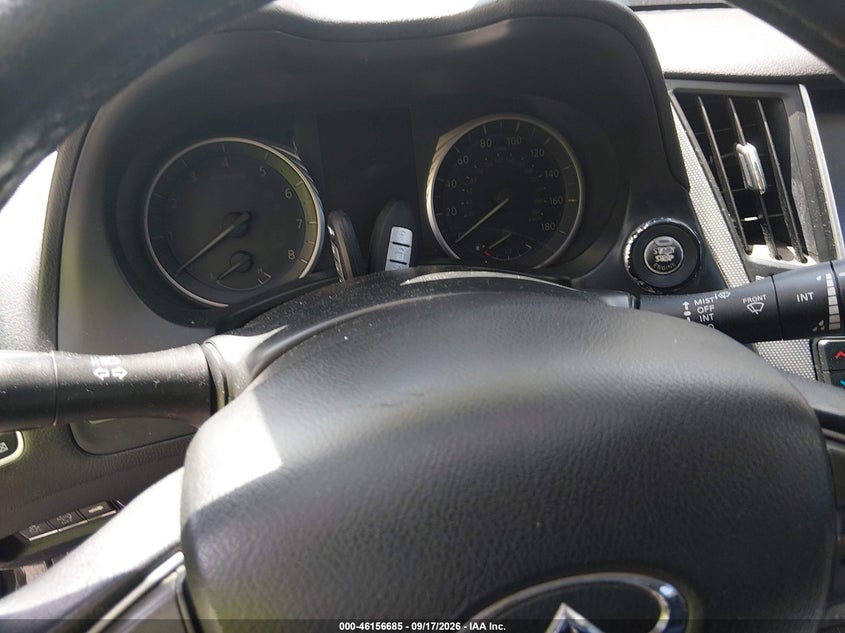 2016 Infiniti Q50 VIN JN1CV7AP4GM201859 IAAI salvage auction — NORMAL WEAR, Clear (Alabama), sold $25 on 2026-10-16 (photo 7)