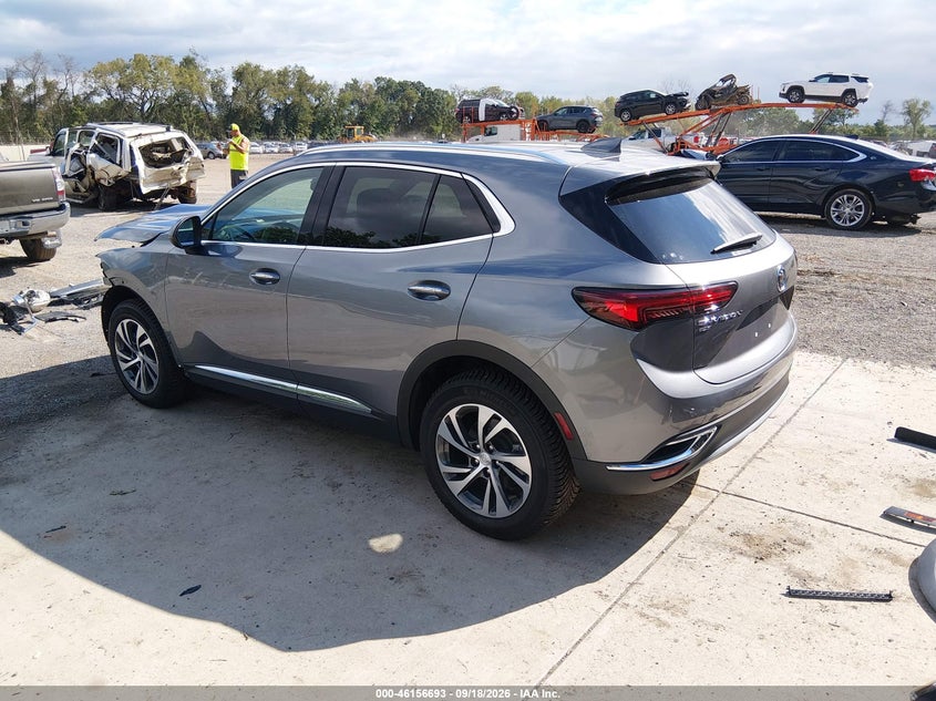 2021 Buick Envision VIN LRBFZPR46MD075295 IAAI salvage auction — FRONT END, Salvage (Ohio), sold $6,200 on 2026-09-28 (photo 3)