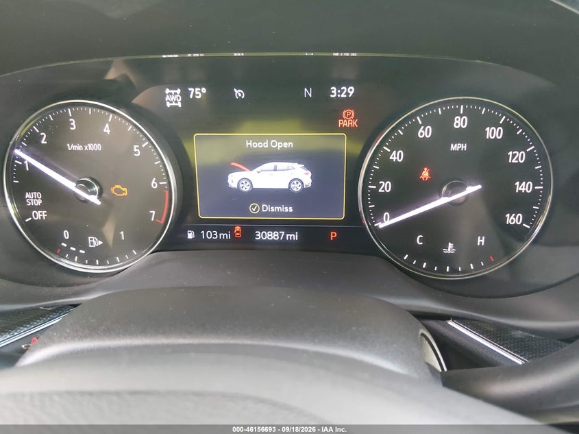 2021 Buick Envision VIN LRBFZPR46MD075295 IAAI salvage auction — FRONT END, Salvage (Ohio), sold $6,200 on 2026-09-28 (photo 7)