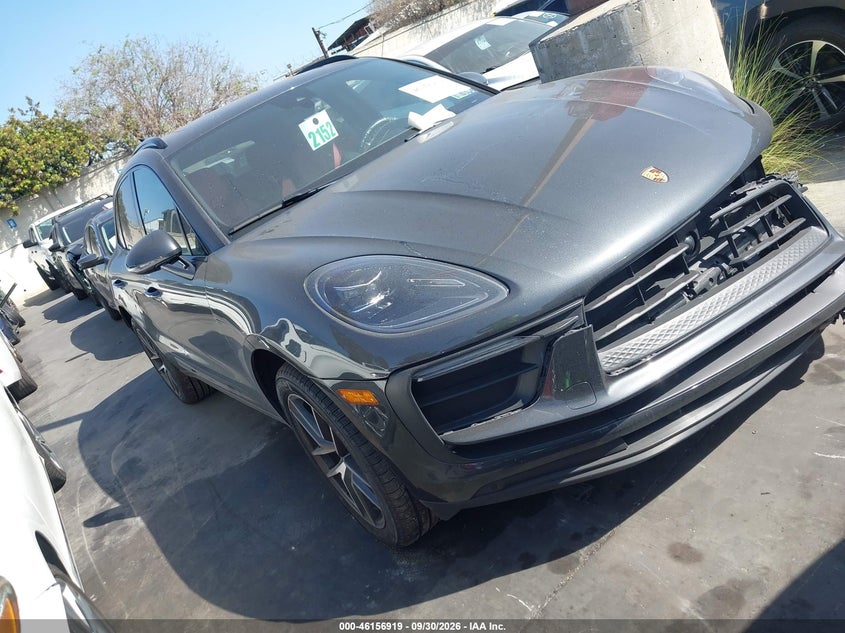 2023 Porsche Macan VIN WP1AA2A56PLB10114 — IAAI salvage auction photo