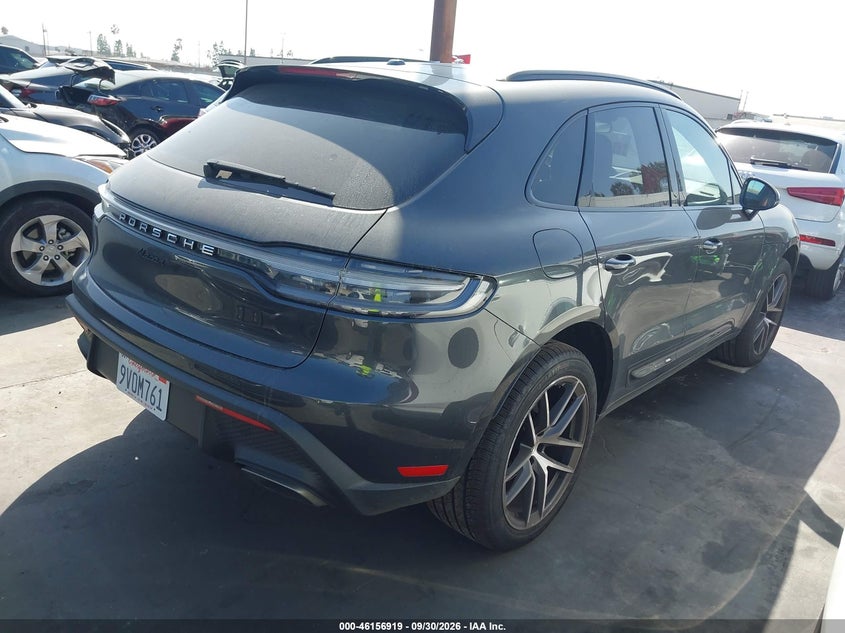 2023 Porsche Macan VIN WP1AA2A56PLB10114 IAAI salvage auction — FRONT END, Salvage Certificate (California), sold $27,125 on 2026-10-14 (photo 4)
