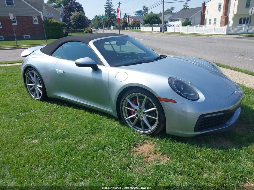 2022 Porsche 911 VIN WP0CB2A92NS245023 — IAAI salvage auction photo