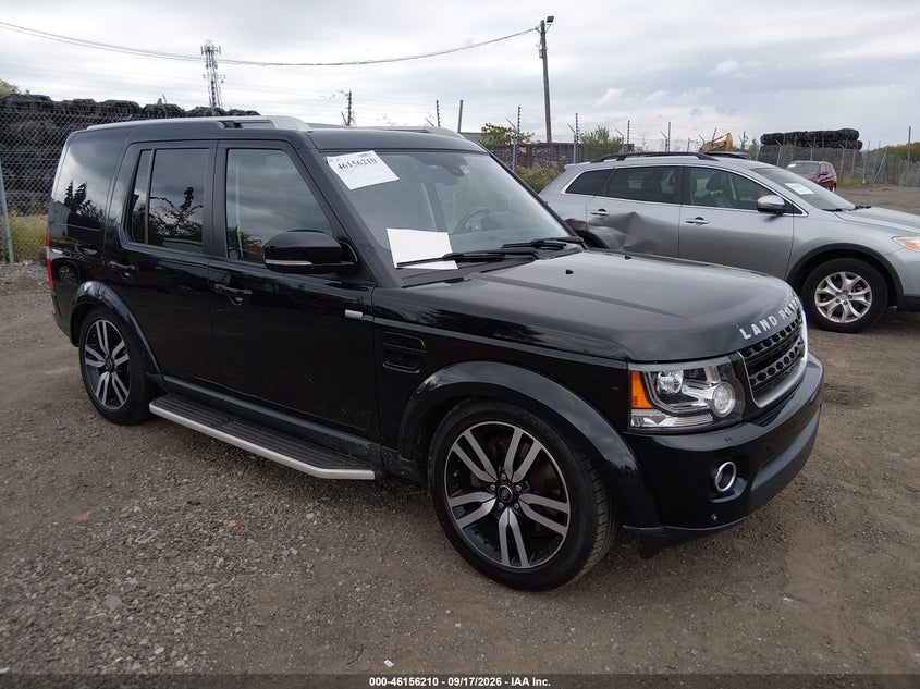 2016 Land rover Lr4 VIN SALAK2V68GA840970 IAAI salvage auction — NORMAL WEAR, Clear (Pennsylvania), sold $2,100 on 2026-10-16 (photo 1)