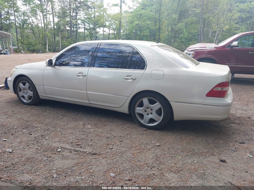 2006 Lexus Ls 430 VIN JTHBN36F265041215 IAAI salvage auction — SIDE, Clear (Virginia), sold $2,300 on 2026-10-03 (photo 3)