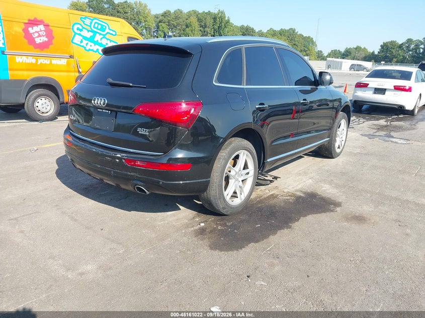 2017 Audi Q5 VIN WA1C2AFP5HA075200 IAAI salvage auction — NORMAL WEAR, Clear (Florida), sold $1,500 on 2026-09-30 (photo 4)