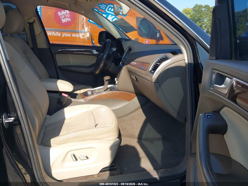2017 Audi Q5 VIN WA1C2AFP5HA075200 IAAI salvage auction — NORMAL WEAR, Clear (Florida), sold $1,500 on 2026-09-30 (photo 5)