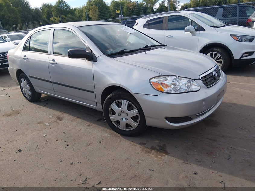 2008 Toyota Corolla VIN 2T1BR32EX8C907266 IAAI salvage auction — NORMAL WEAR, Clear (Massachusetts), sold $600 on 2026-09-26 (photo 1)