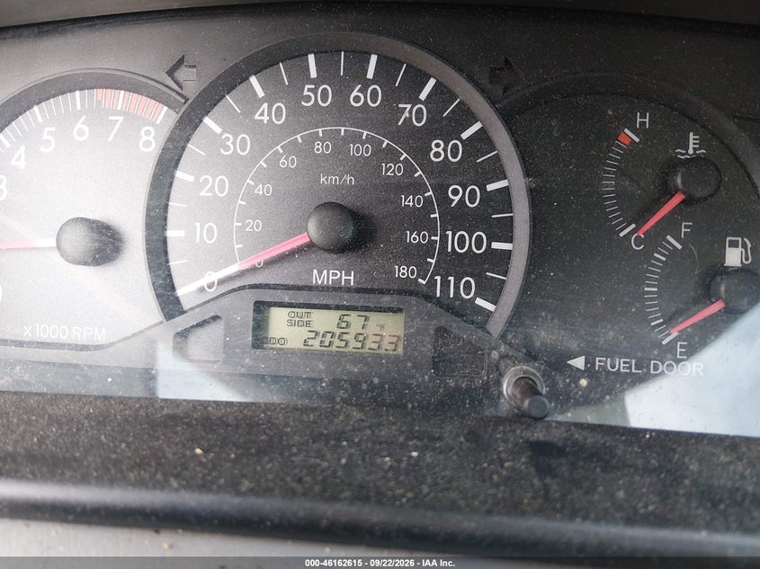 2008 Toyota Corolla VIN 2T1BR32EX8C907266 IAAI salvage auction — NORMAL WEAR, Clear (Massachusetts), sold $600 on 2026-09-26 (photo 7)