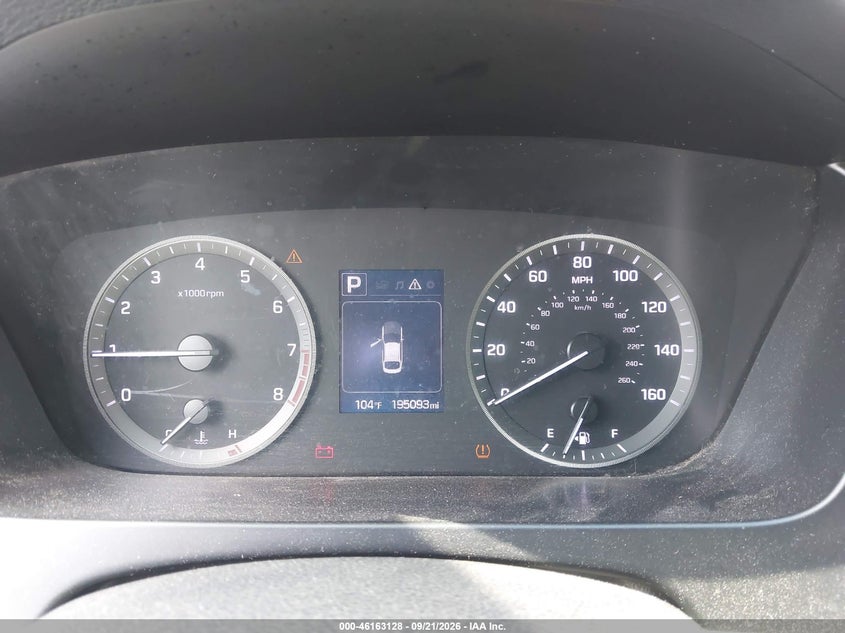 2015 Hyundai Sonata VIN 5NPE24AF0FH224519 IAAI salvage auction — NORMAL WEAR, Original (Texas), sold $775 on 2026-10-07 (photo 7)
