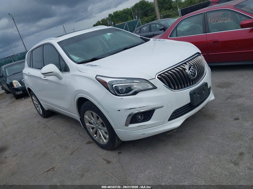 2017 Buick Envision VIN LRBFXBSA3HD070862 IAAI salvage auction — LEFT FRONT, Salvage (Ohio), sold $750 on 2026-10-06 (photo 1)