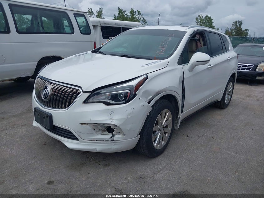 2017 Buick Envision VIN LRBFXBSA3HD070862 IAAI salvage auction — LEFT FRONT, Salvage (Ohio), sold $750 on 2026-10-06 (photo 2)
