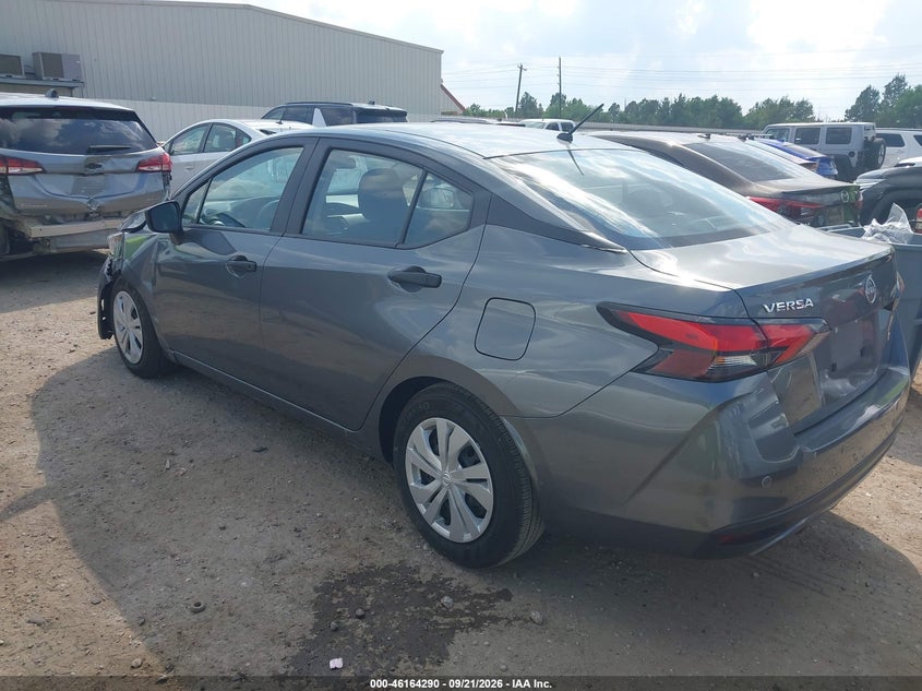 2025 Nissan Versa VIN 3N1CN8DV4SL844120 IAAI salvage auction — LEFT FRONT, Enterprise Vehicles Clear Only (Texas), sold $525 on 2026-09-26 (photo 3)