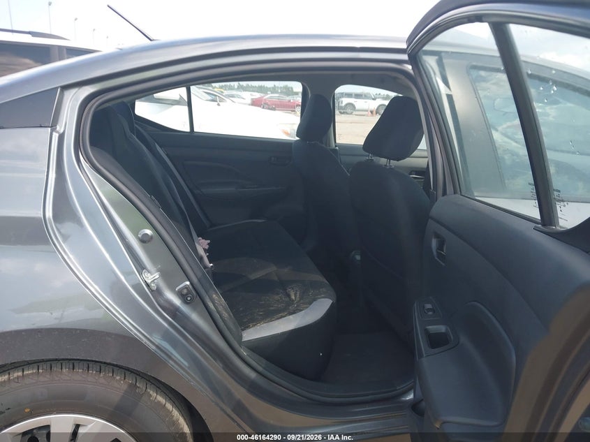 2025 Nissan Versa VIN 3N1CN8DV4SL844120 IAAI salvage auction — LEFT FRONT, Enterprise Vehicles Clear Only (Texas), sold $525 on 2026-09-26 (photo 8)