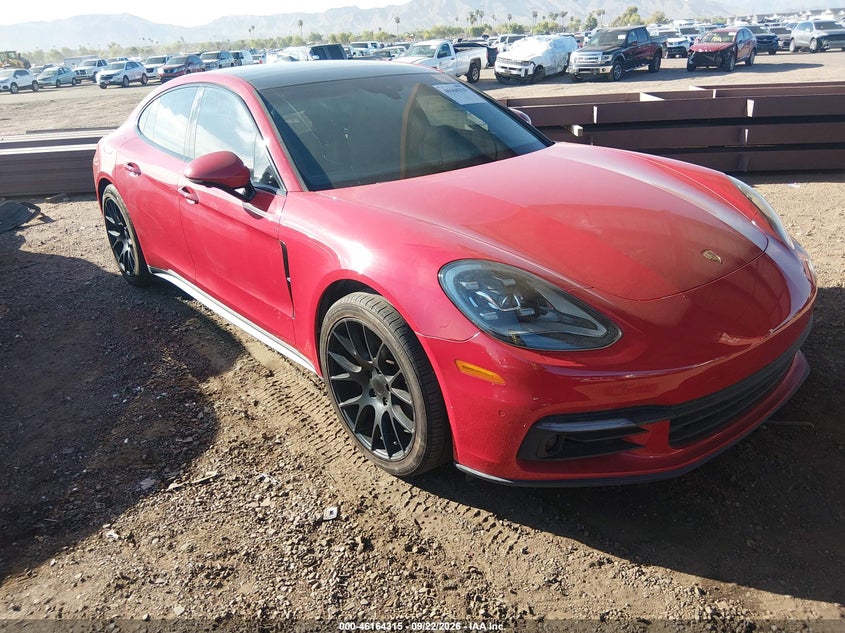 2018 Porsche Panamera VIN WP0AB2A70JL134500 — IAAI salvage auction photo