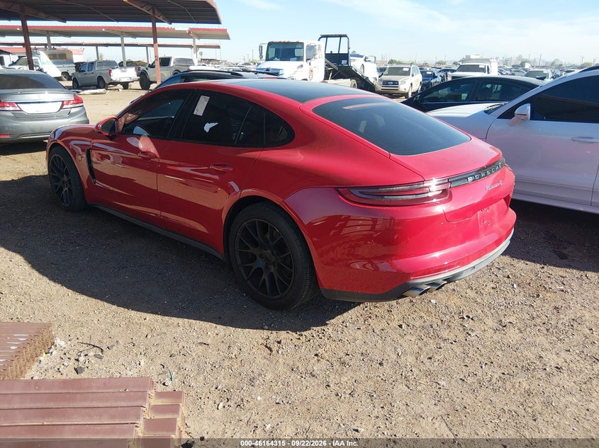 2018 Porsche Panamera VIN WP0AB2A70JL134500 IAAI salvage auction — FRONT END, Clear (Arizona), sold $32,500 on 2026-10-06 (photo 3)