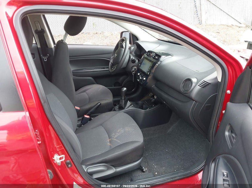 2019 Mitsubishi Mirage VIN ML32A3HJ0KH003931 IAAI salvage auction — FRONT END, Salvage Title, sold $1,050 on 2026-10-10 (photo 5)