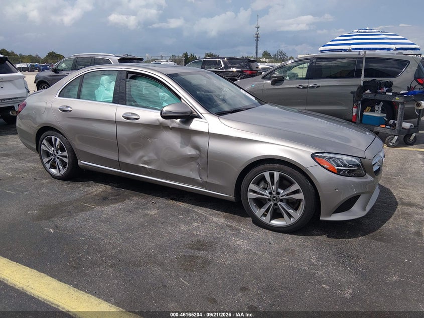2019 Mercedes-benz C-klasse VIN 55SWF8DB8KU317255 — IAAI salvage auction photo