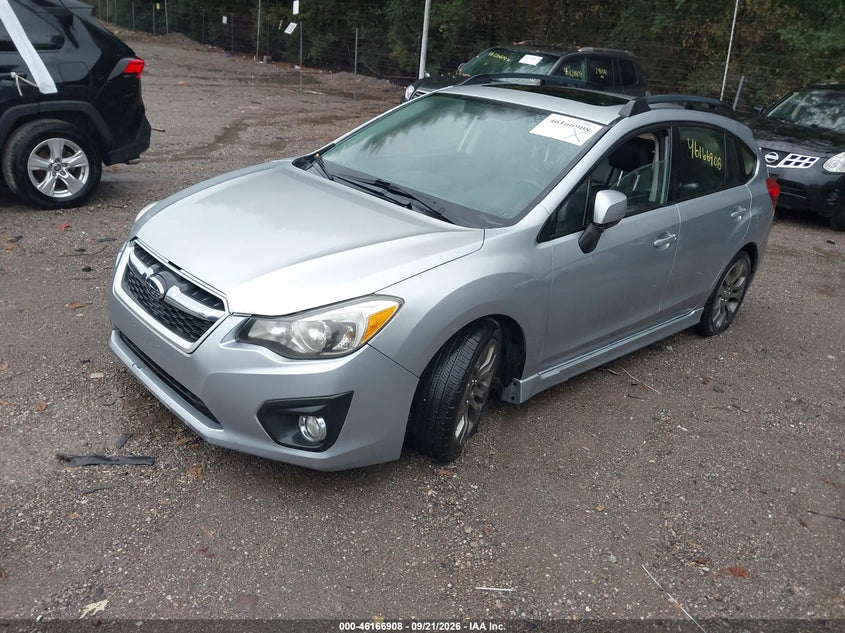 2012 Subaru Impreza VIN JF1GPAU60CH211449 IAAI salvage auction — NORMAL WEAR, Clear (Indiana), sold $250 on 2026-10-03 (photo 2)
