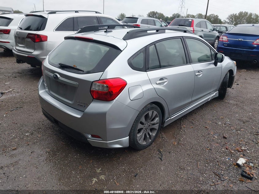 2012 Subaru Impreza VIN JF1GPAU60CH211449 IAAI salvage auction — NORMAL WEAR, Clear (Indiana), sold $250 on 2026-10-03 (photo 4)