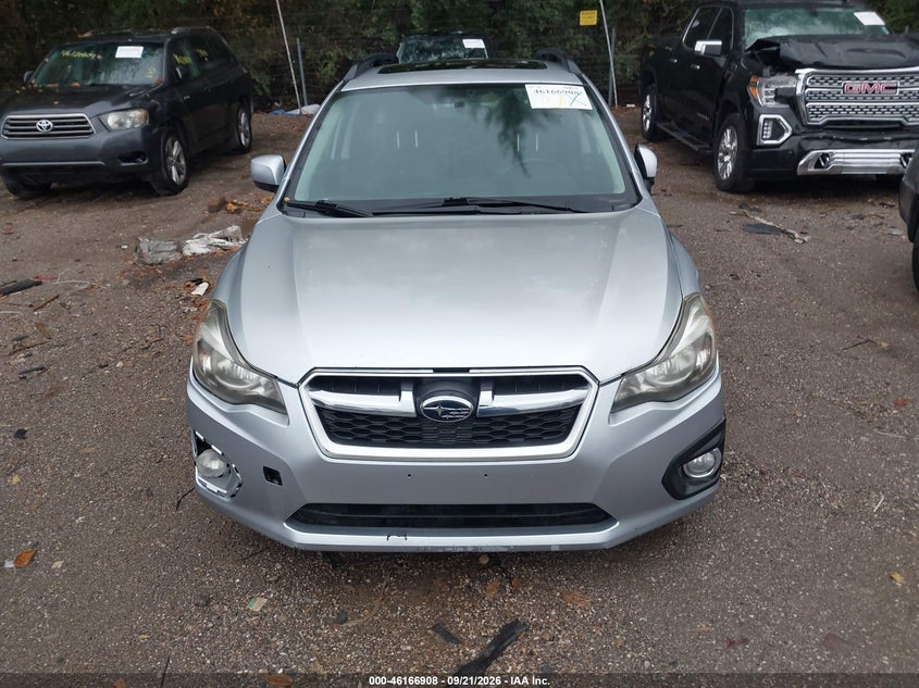2012 Subaru Impreza VIN JF1GPAU60CH211449 IAAI salvage auction — NORMAL WEAR, Clear (Indiana), sold $250 on 2026-10-03 (photo 6)