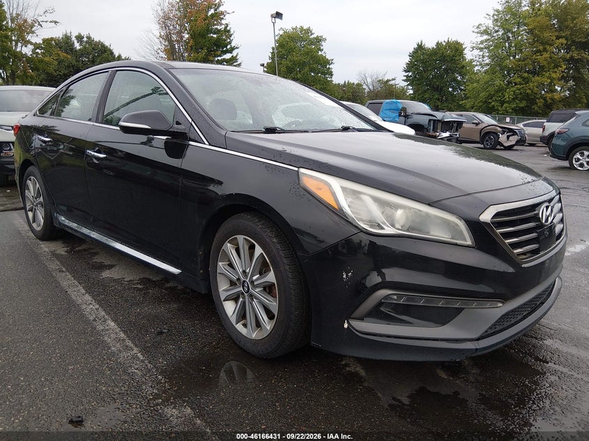 2016 Hyundai Sonata VIN 5NPE34AF2GH275759 IAAI salvage auction — SIDE, Clear (New Jersey), sold $0 on 2026-09-30 (photo 1)