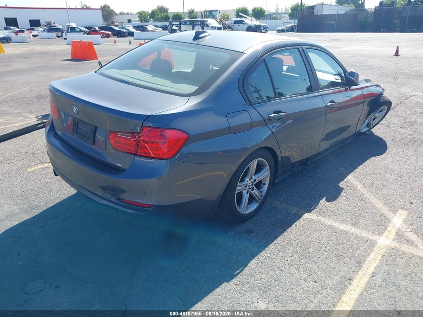2014 BMW 3 Series VIN WBA3B1G52ENS80848 IAAI salvage auction — FRONT END, Salvage (California), sold $1,000 on 2026-10-01 (photo 4)