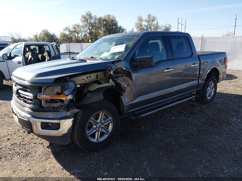 2025 Ford F-150 VIN 1FTEW3LP5SKE09553 IAAI salvage auction — LEFT FRONT, Enterprise Vehicles Clear Only (Montana), sold $18,800 on 2026-09-24 (photo 2)