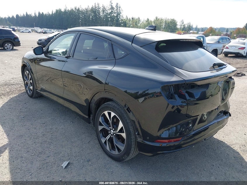 2021 Ford Mustang mach-e VIN 3FMTK3SSXMMA09018 IAAI salvage auction — FRONT & REAR, Salvage Title, sold $10,100 on 2026-10-15 (photo 3)