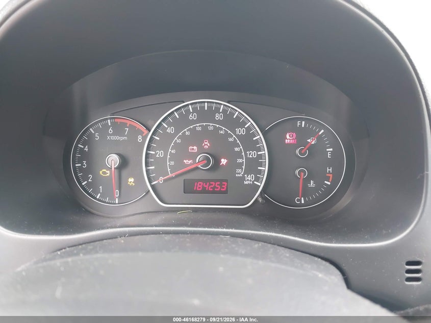 2009 Suzuki Sx4 VIN JS2YB413395102282 IAAI salvage auction — NORMAL WEAR, Clear, sold $350 on 2026-10-21 (photo 7)