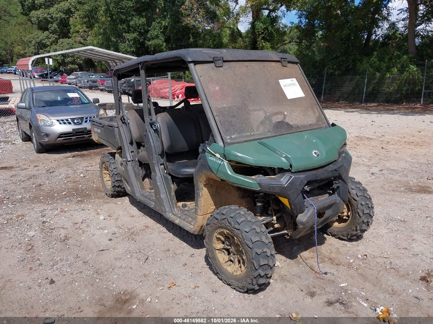 2023 Can-am/ brp Defender VIN 3JBUBAJ46PK002313 IAAI salvage auction — ROOF, Salvage Title, sold $2,050 on 2026-10-20 (photo 1)