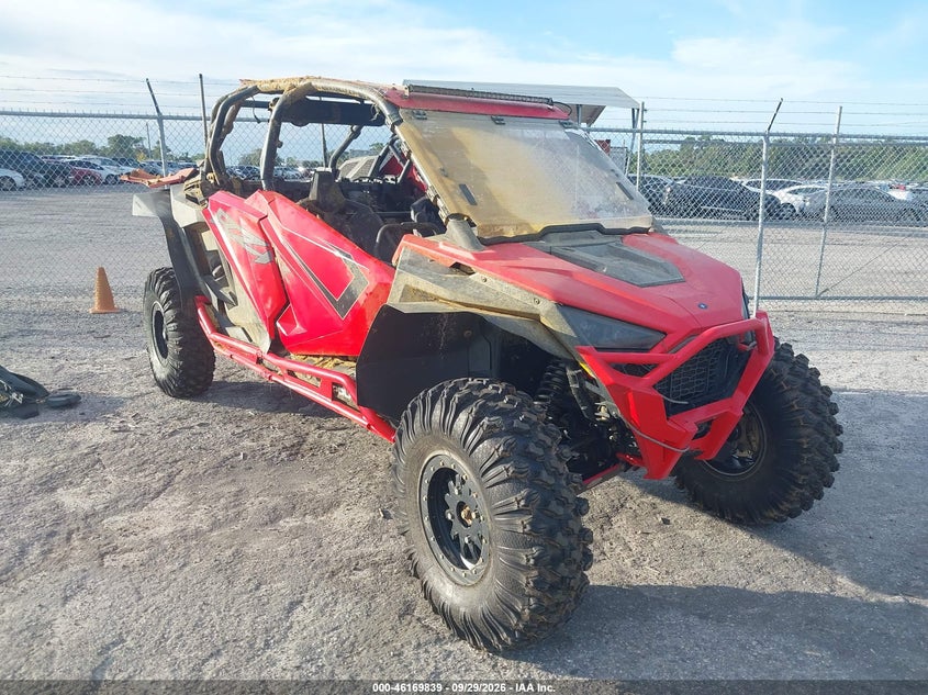 2020 Polaris Rzr VIN 3NSR4B925LG825252 IAAI salvage auction — RIGHT SIDE, Clear (Florida), sold $6,500 on 2026-10-11 (photo 1)
