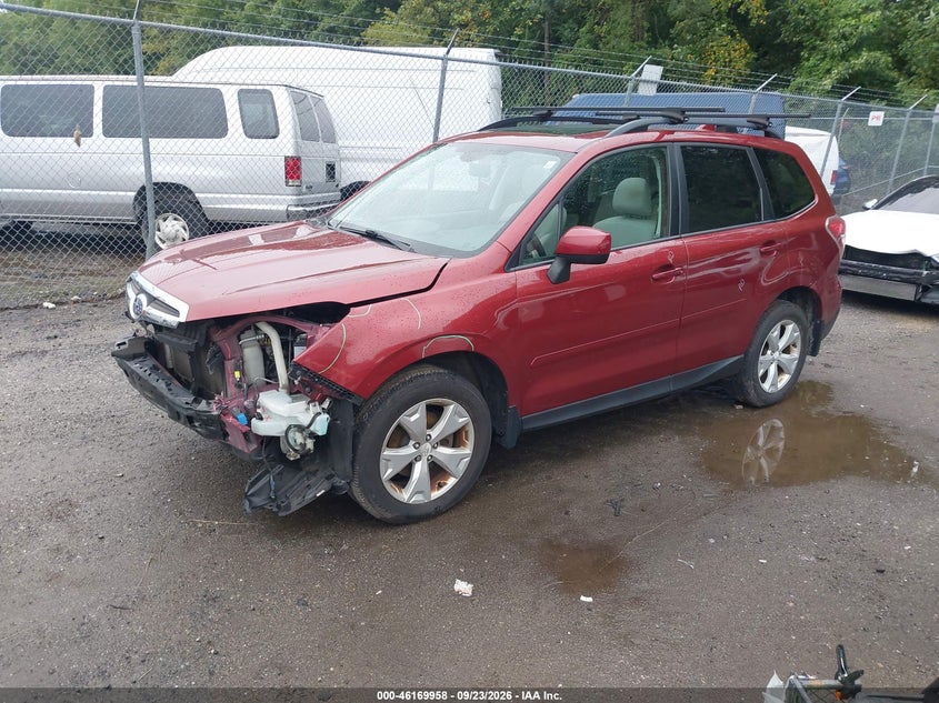 2016 Subaru Forester VIN JF2SJAFC5GH420685 IAAI salvage auction — FRONT END, Salvage - Greater Than 75% (Maryland), sold $1,450 on 2026-10-12 (photo 2)