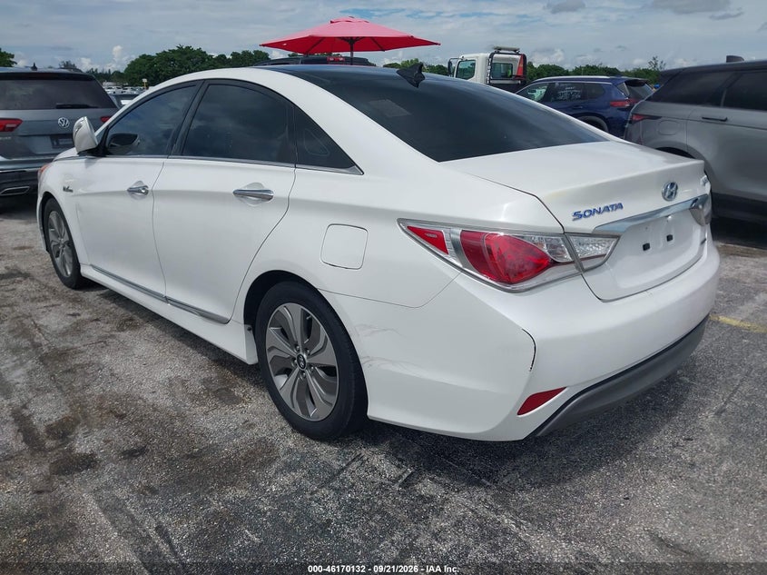 2014 Hyundai Sonata VIN KMHEC4A49EA116011 IAAI salvage auction — NORMAL WEAR, Clear (Florida), sold $25 on 2026-09-28 (photo 3)