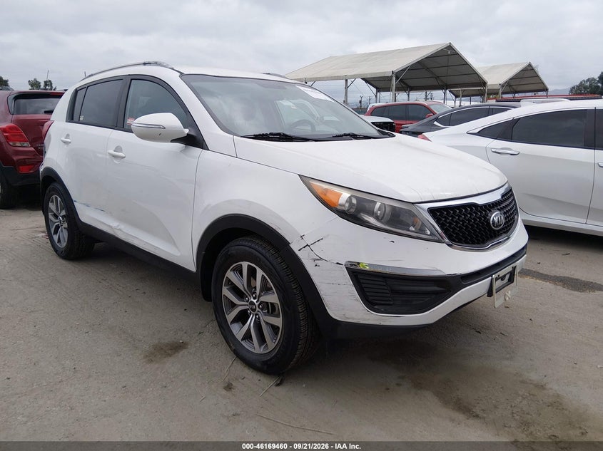2015 Kia Sportage VIN KNDPB3AC1F7784319 IAAI salvage auction — NORMAL WEAR, Clear - Dealer Only (California), sold $2,500 on 2026-09-25 (photo 1)