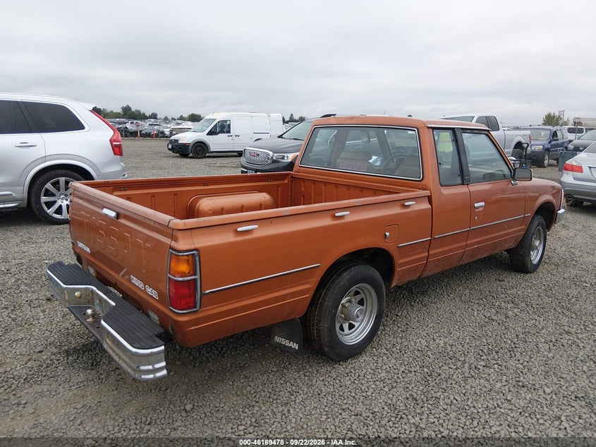 1984 Datsun 720 VIN JN6ND06S8EW014264 IAAI salvage auction — NORMAL WEAR, Clear - Public Restricted (Oregon), sold $1,400 on 2026-09-28 (photo 4)
