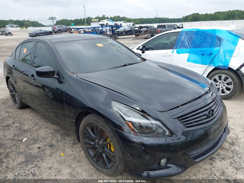 2011 Infiniti G37 VIN JN1CV6AP4BM502909 IAAI salvage auction — NORMAL WEAR, Clear (Virginia), sold $1,025 on 2026-10-07 (photo 1)