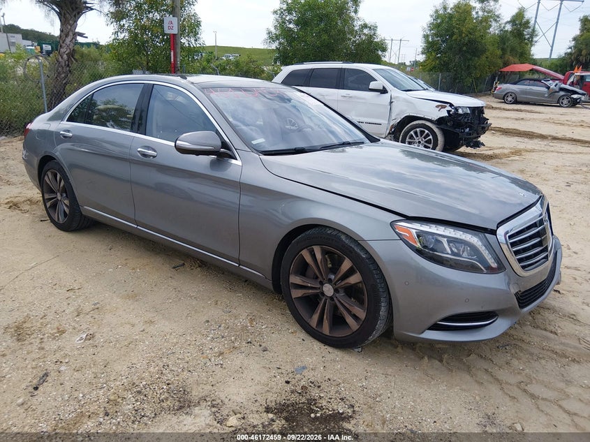 2015 Mercedes-benz S-klasse VIN WDDUG8FB1FA107233 — IAAI salvage auction photo