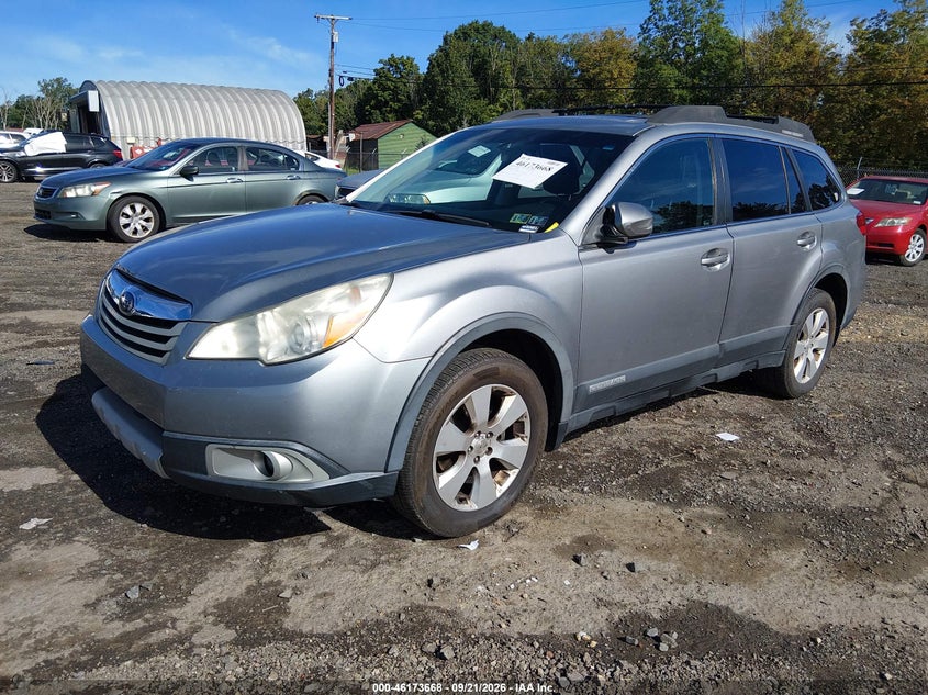 2011 Subaru Outback VIN 4S4BRBKC2B3349210 IAAI salvage auction — NORMAL WEAR, Clear (Pennsylvania), sold $1,350 on 2026-10-01 (photo 2)