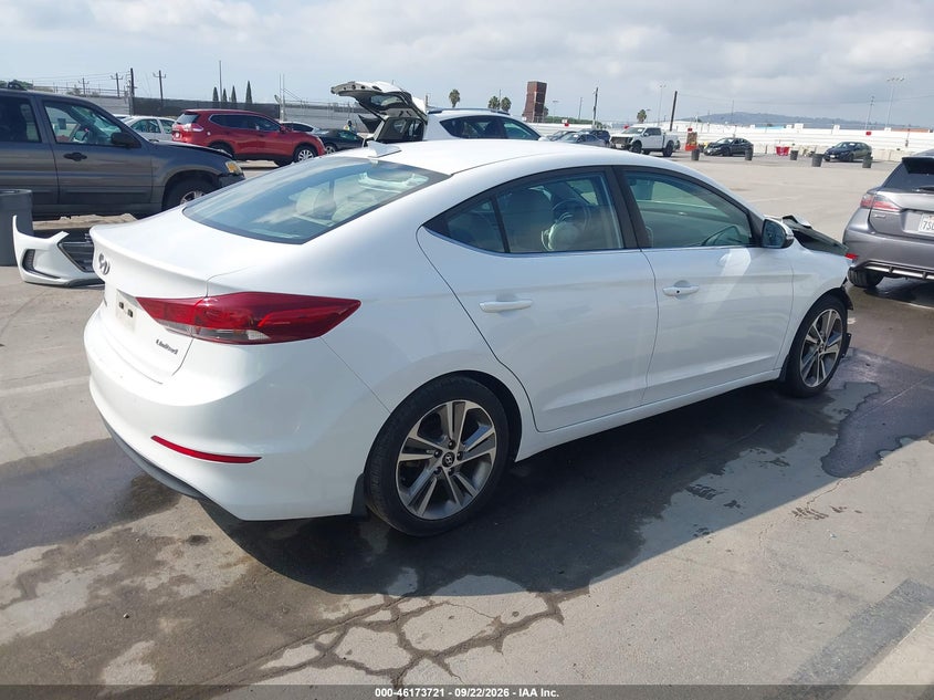 2018 Hyundai Elantra VIN 5NPD84LF4JH268491 IAAI salvage auction — FRONT END, Wait Title, sold $1,900 on 2026-10-05 (photo 4)