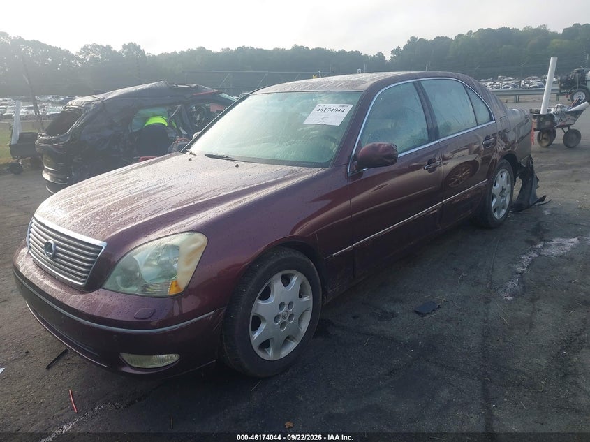 2003 Lexus Ls 430 VIN JTHBN30F730096115 IAAI salvage auction — SIDE, Salvage (North Carolina), sold $3,025 on 2026-10-10 (photo 6)