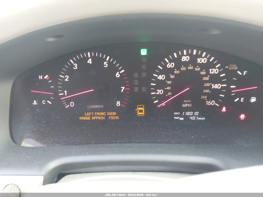 2003 Lexus Ls 430 VIN JTHBN30F730096115 IAAI salvage auction — SIDE, Salvage (North Carolina), sold $3,025 on 2026-10-10 (photo 7)