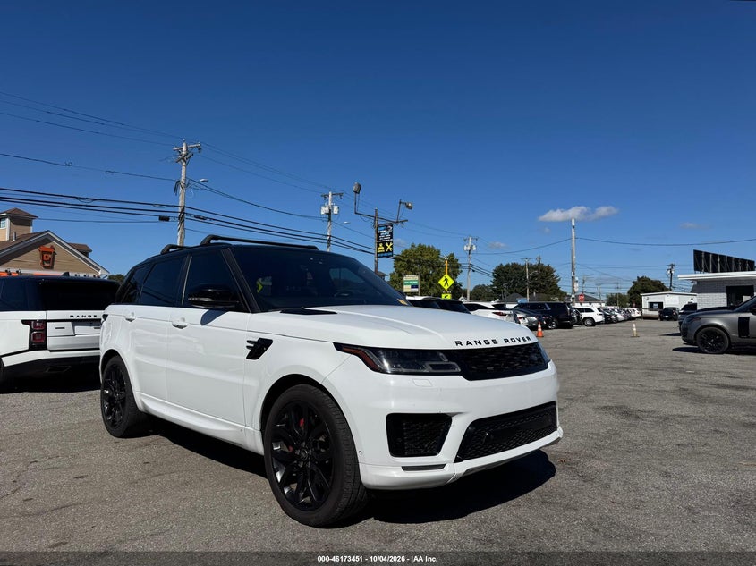 2021 Land rover Range rover sport VIN SALWR2SE0MA758093 — IAAI salvage auction photo