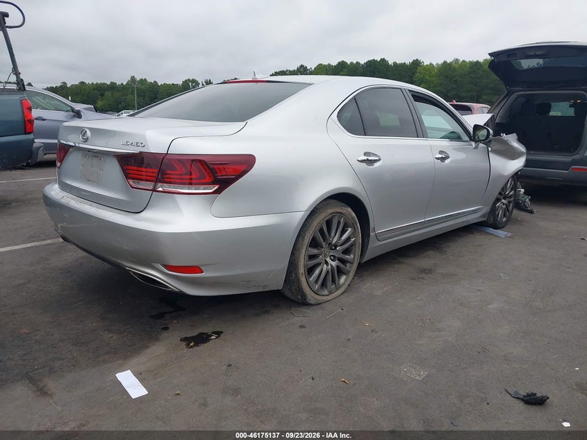 2013 Lexus Ls VIN JTHBL5EF3D5116875 IAAI salvage auction — FRONT END, Salvage (North Carolina), sold $750 on 2026-10-27 (photo 4)