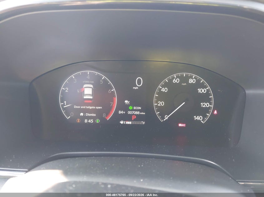 2026 Honda Cr-v VIN 2HKRS4H40TH494545 IAAI salvage auction — RIGHT FRONT, Enterprise Vehicles Clear Only (Texas), sold $25,300 on 2026-09-24 (photo 7)
